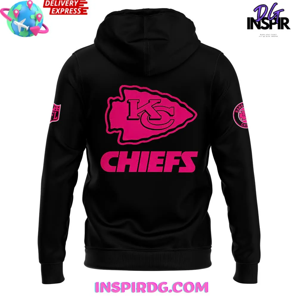 -Kansas City Chiefs Breast Cancer Awareness 2024 Hoodie