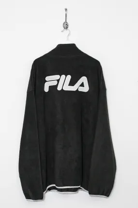 00s Fila 1/4 Zip Fleece (XXL)