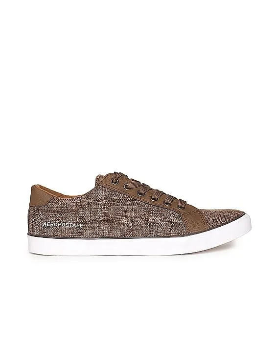 Aeropostale Patterned Weave Lace Up Sneakers