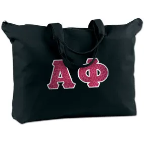 Alpha Phi Shoulder Bag - BE009 - TWILL