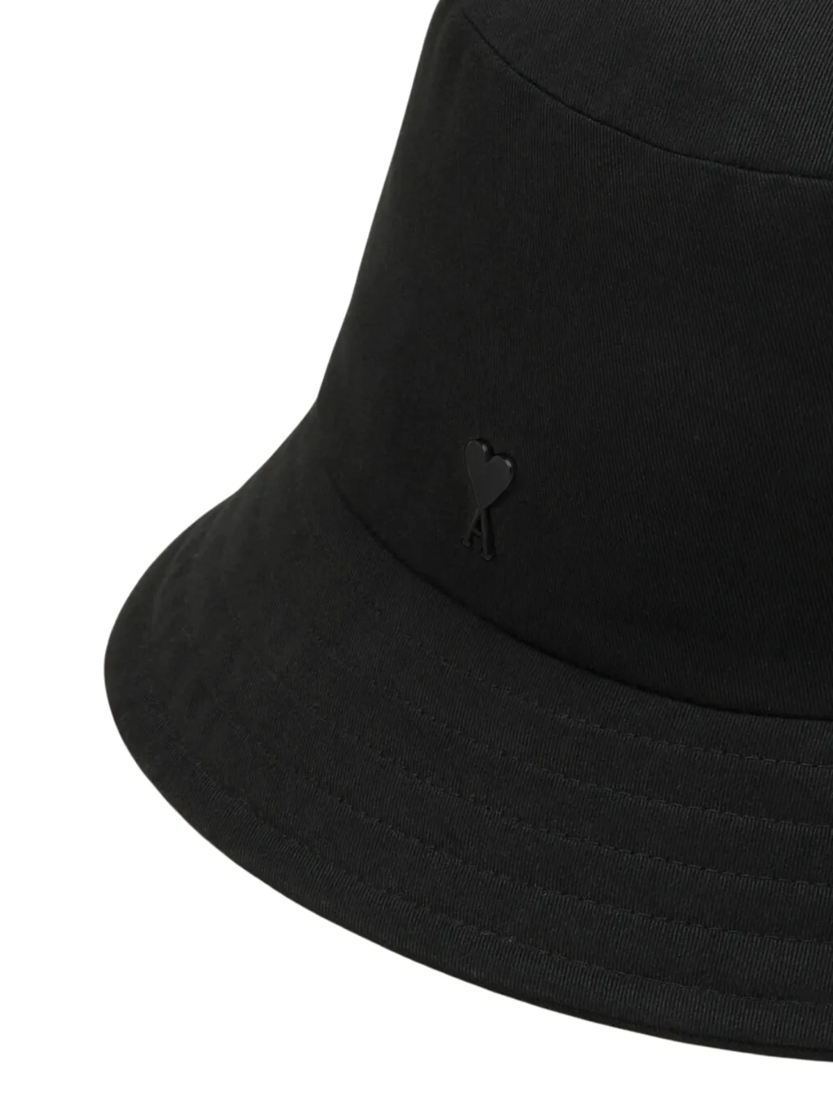 Ami Bucket Hat Stud Black