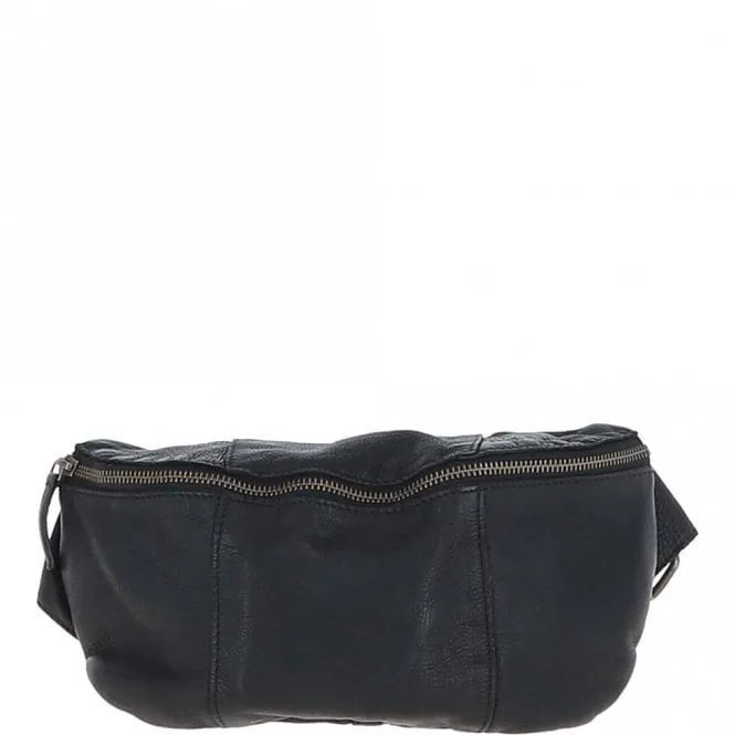 Ashwood  Leather Bum Bag Black: ERWIN