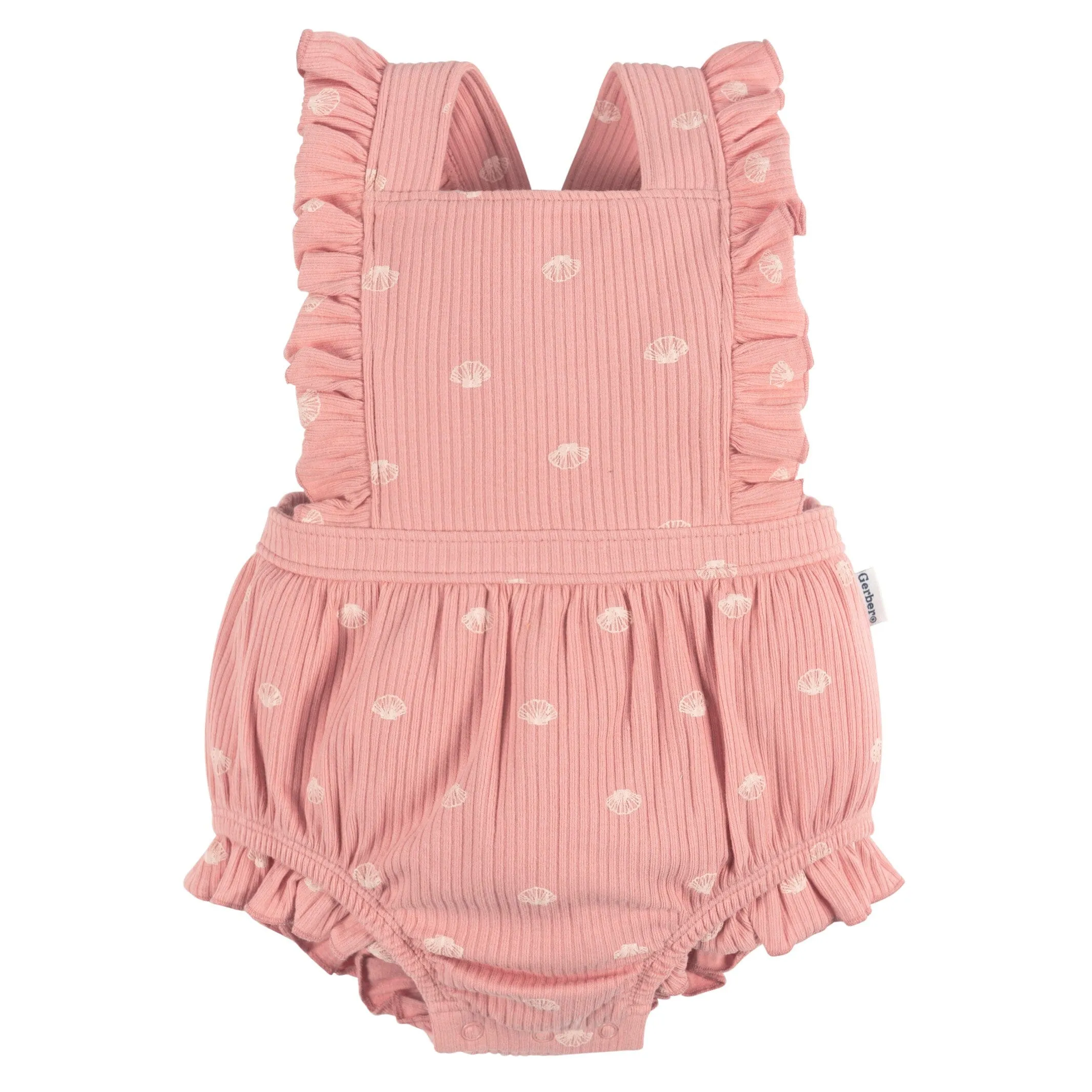 Baby Girls Seashell Bubble Romper