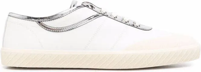 Bally metallic low-top sneakers White