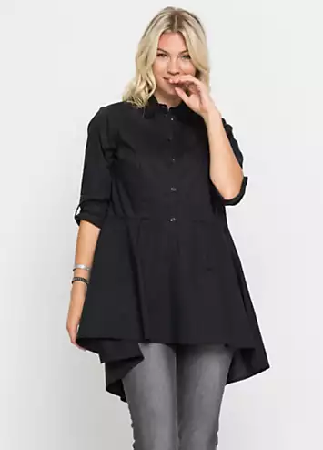 bonprix Extra Long Tunic Blouse | Kaleidoscope