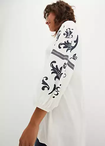 bonprix Jersey Printed Sleeve Tunic | Grattan