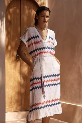 BOTEHHera Midi Tunic with Tassel Belt