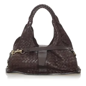 Bottega Veneta Intrecciato Leather Shoulder Bag