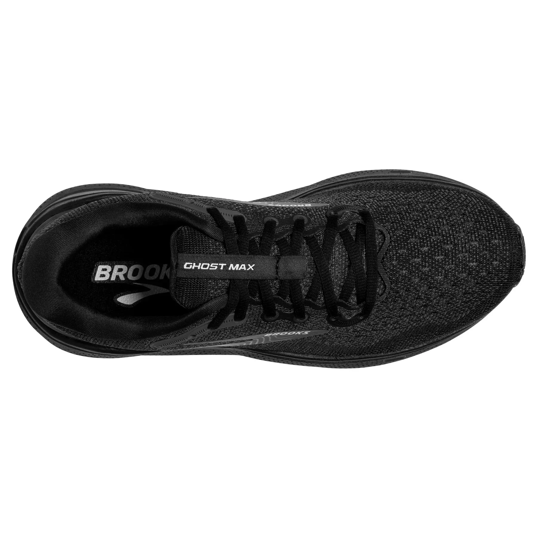 Brooks Women's Ghost Max Running Shoe - Black/Black/Ebony 1203951B020