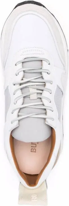 Buttero panelled design sneakers White