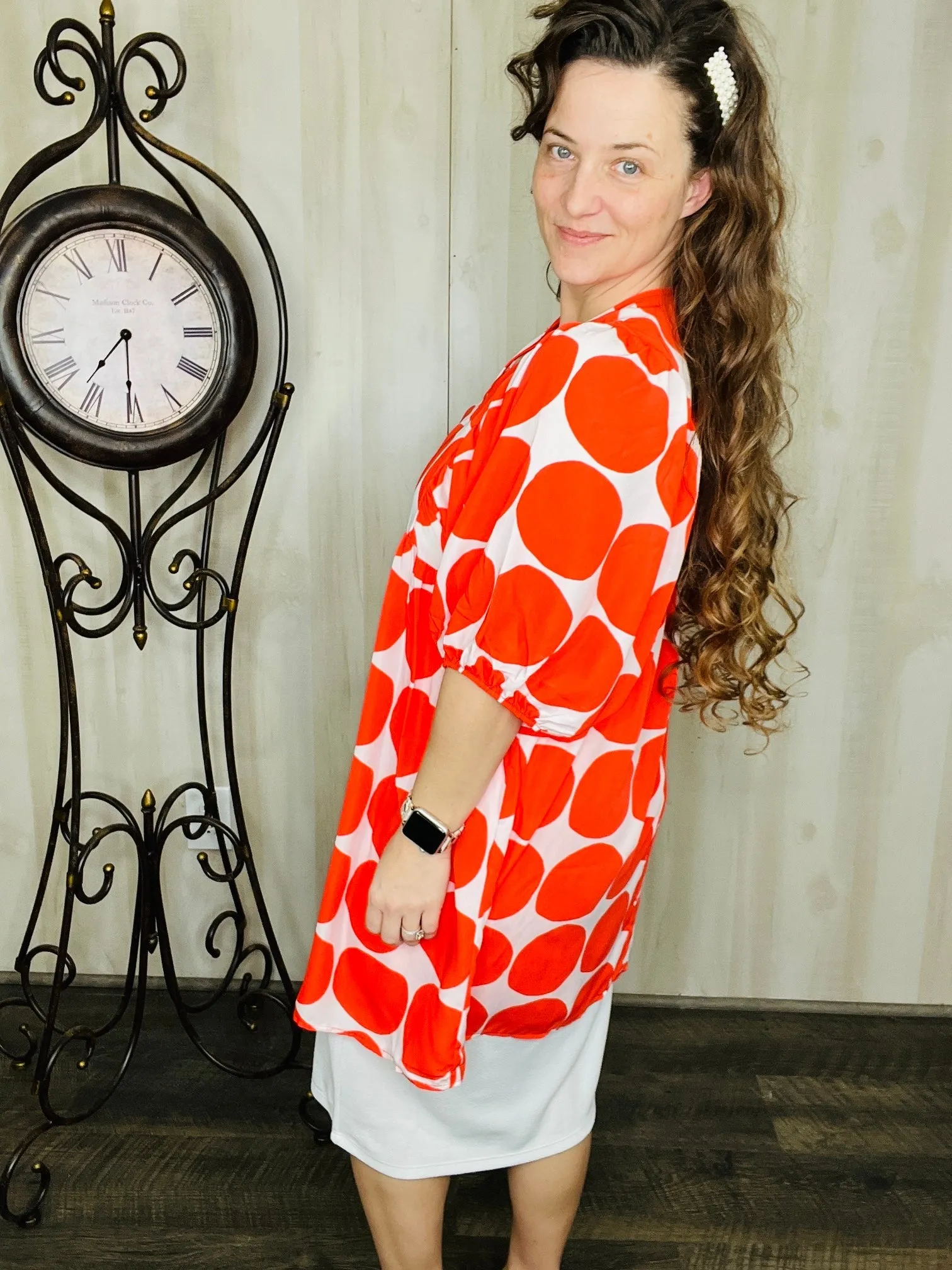 Cherish Polkadot Tunic