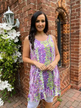 Colourful Speckle Tunic Dress Rhiann