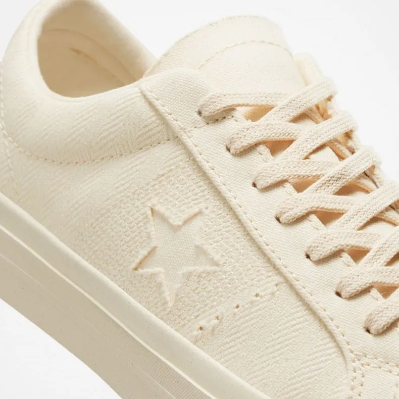 Converse Cons One Star Pro Ox 'Herringbone' (Soft Dune/Egret)