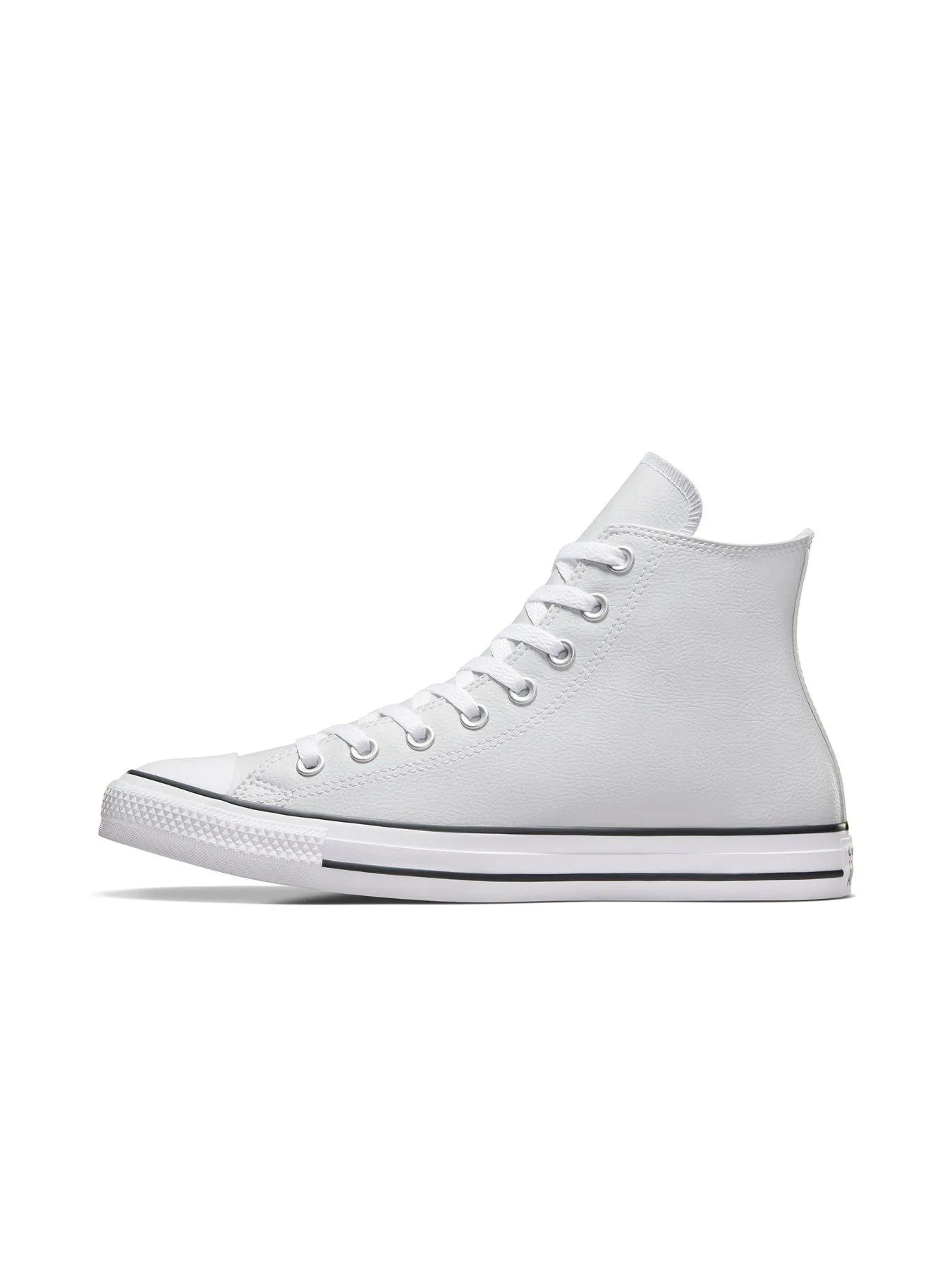 Converse Mens Seasonal Color Synthetic Leather Hi Trainers - Grey