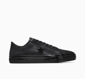 Converse One Star Pro Ox Black/Black/White