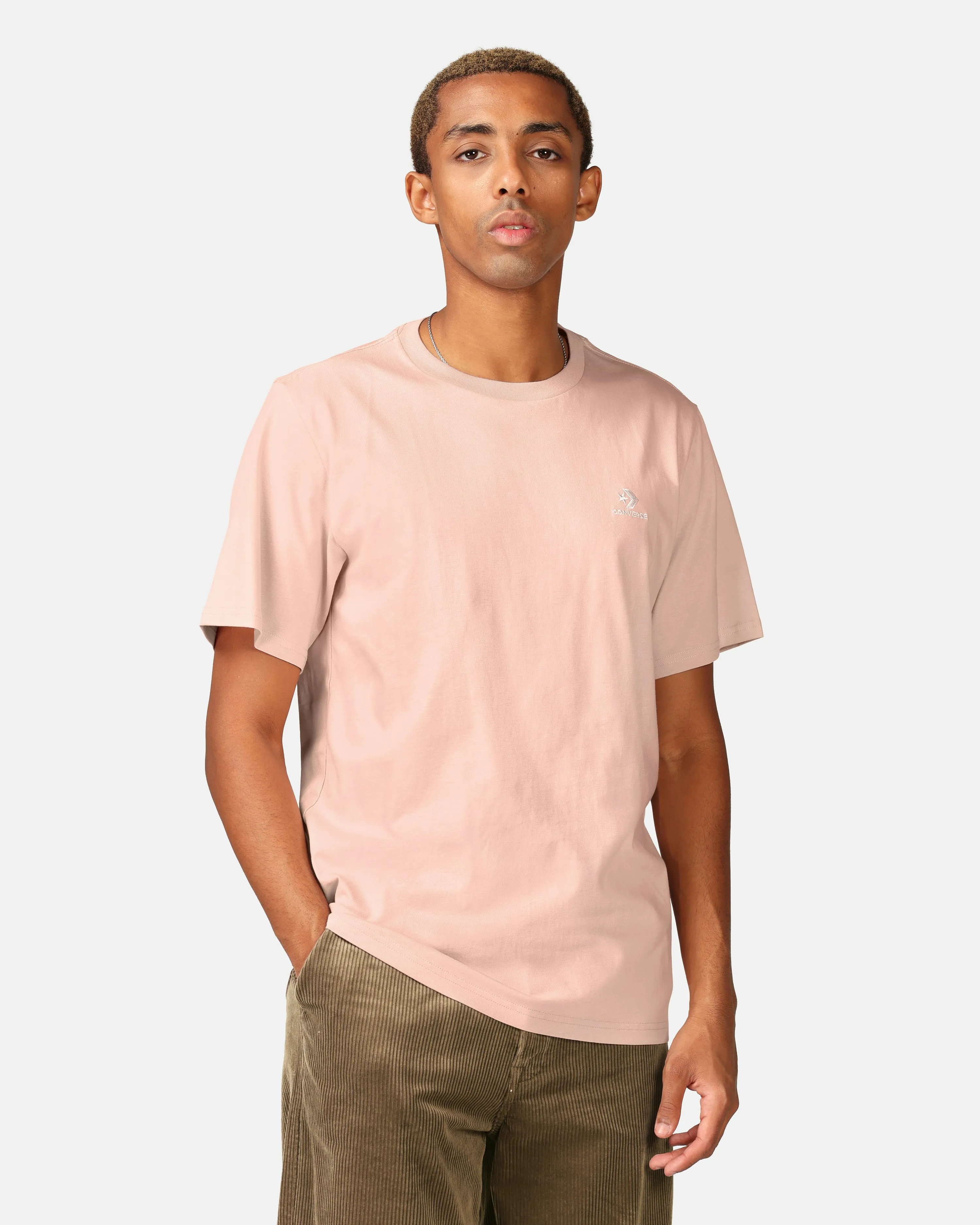 Converse Skateboarding Chevron T-Shirt Pink | Men | Junkyard