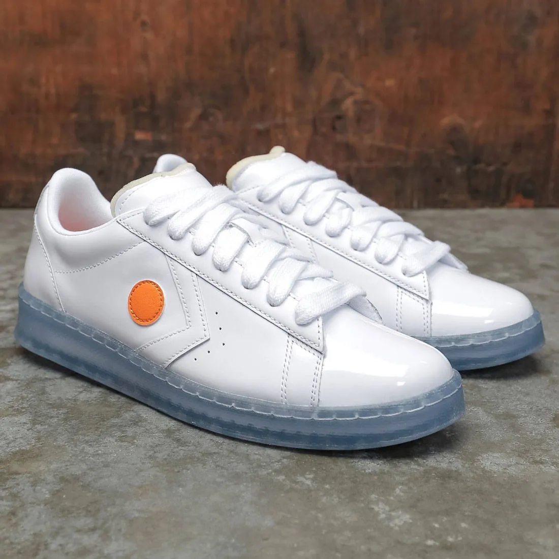 Converse x Rokit Men Pro Leather Ox (white / oriole)