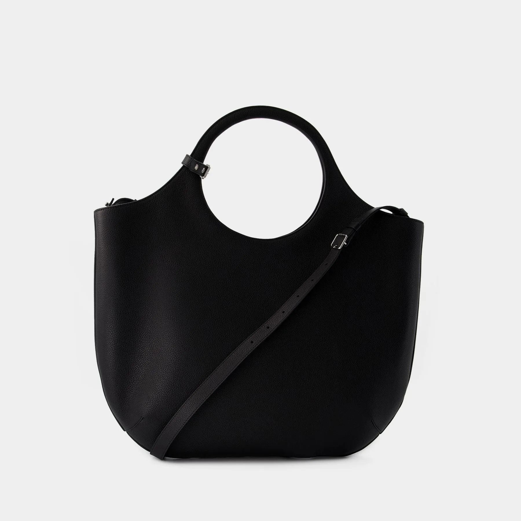 Courreges  Large Holy Bag - Courreges - Leather - Black