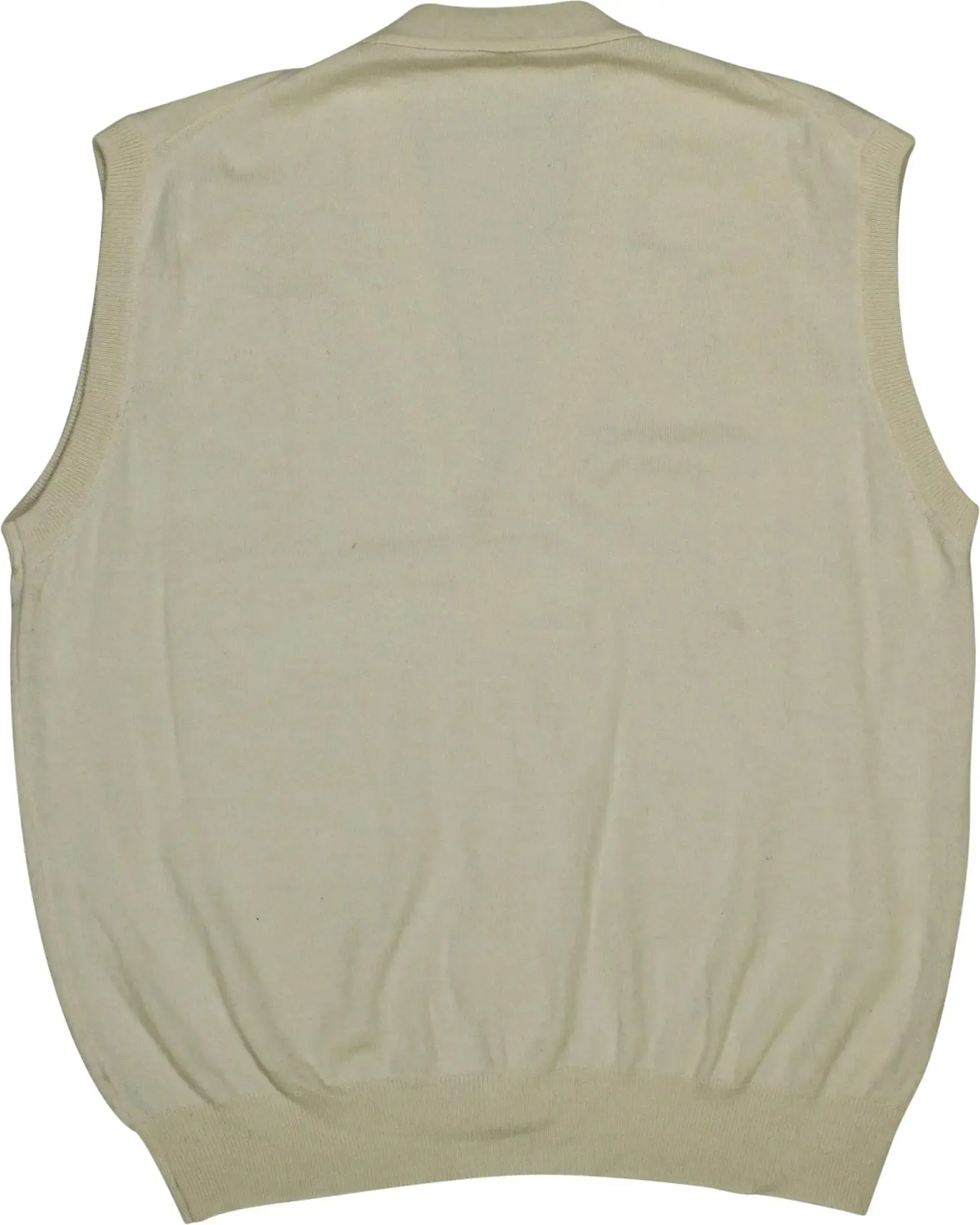 Cream Vest with Buttons | ThriftTale