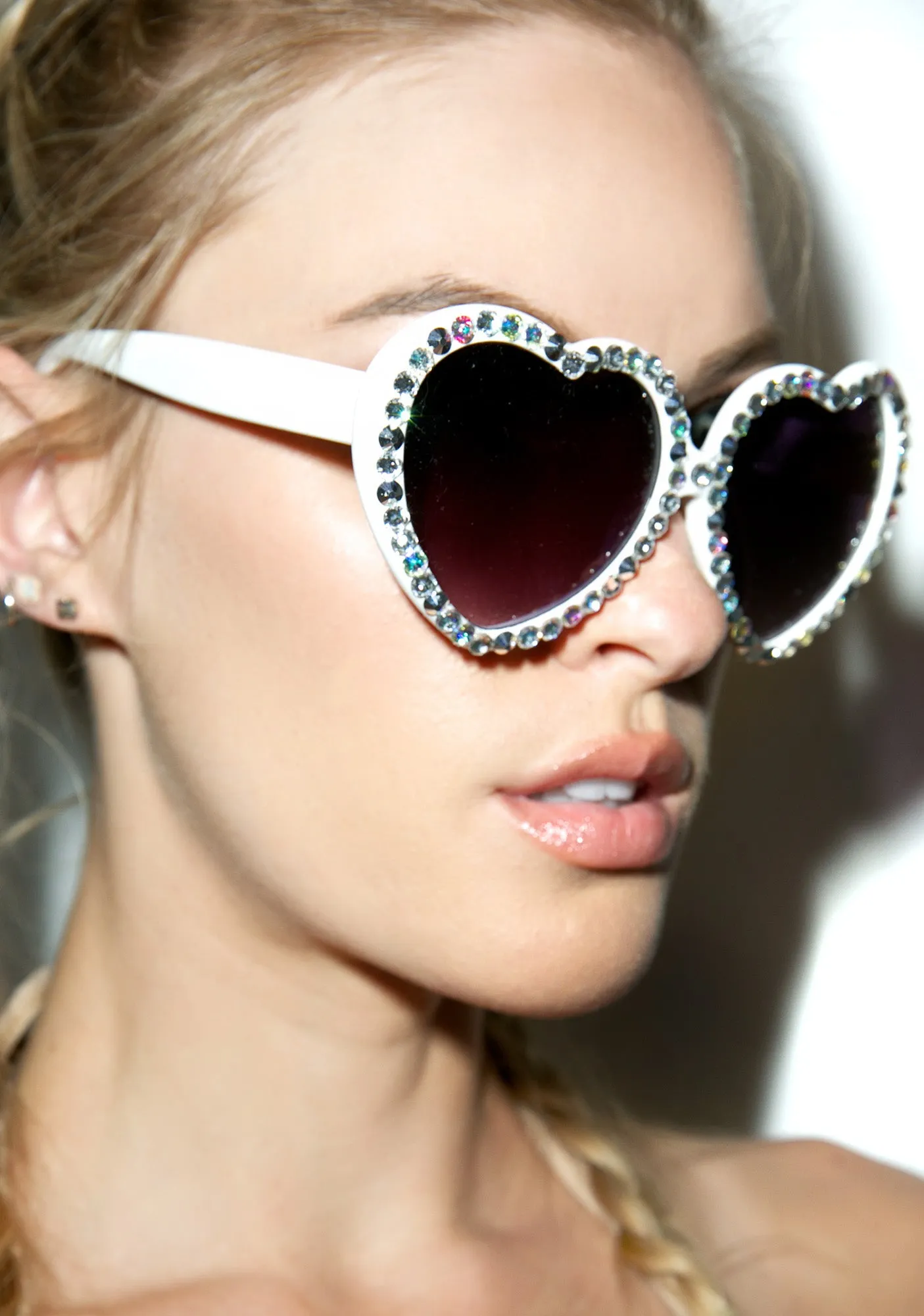 Crystal Lolita Sunglasses-