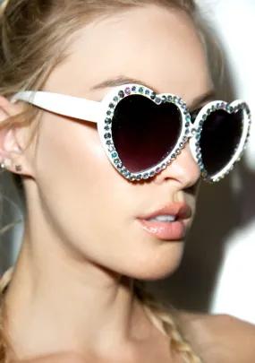 Crystal Lolita Sunglasses-