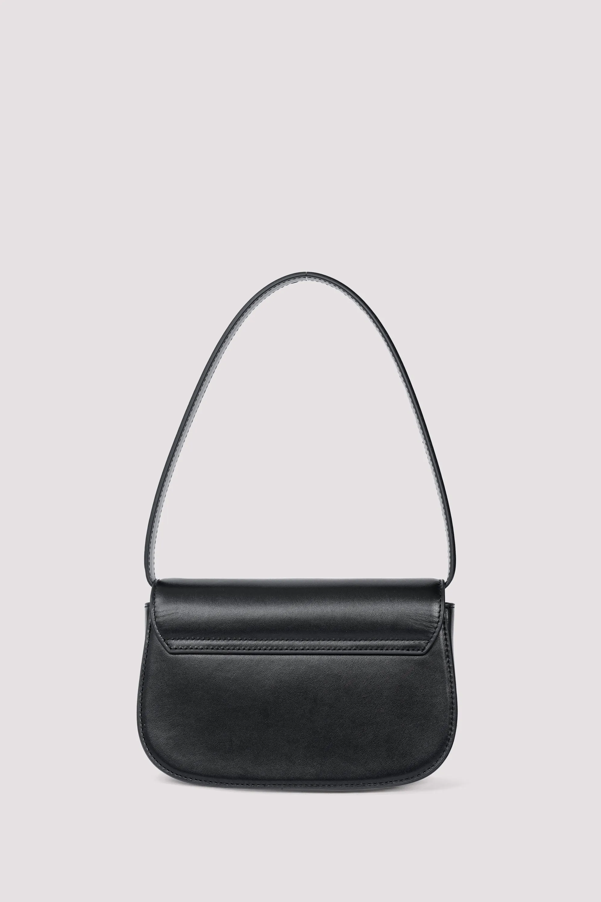 Diesel  Black 1DR Leather Shoulder Bag