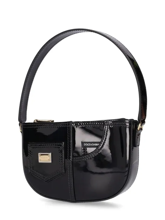 Dolce&Gabbana   Patent leather shoulder bag 