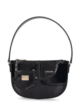 Dolce&Gabbana   Patent leather shoulder bag 