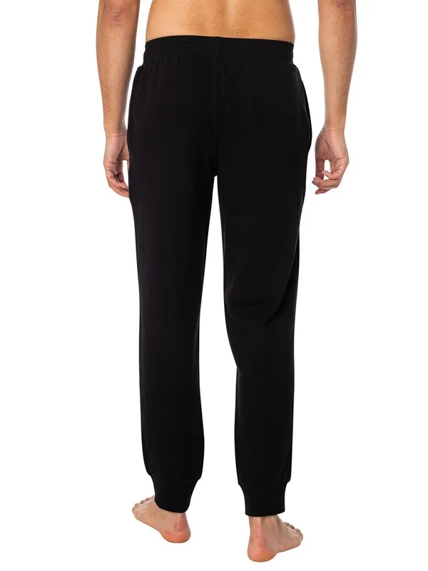 Emporio Armani Lounge Logo Tracksuit - Black