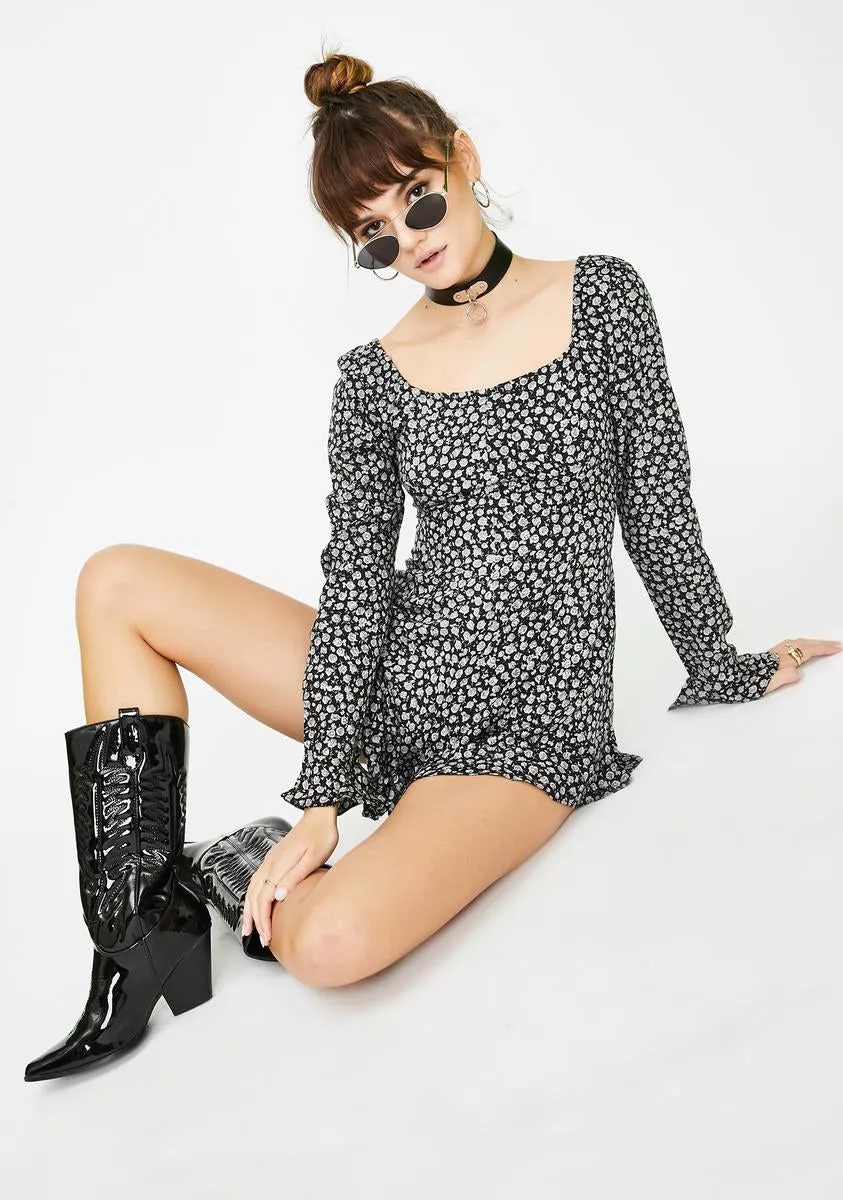 Floral Berlo Long Sleeve Romper-