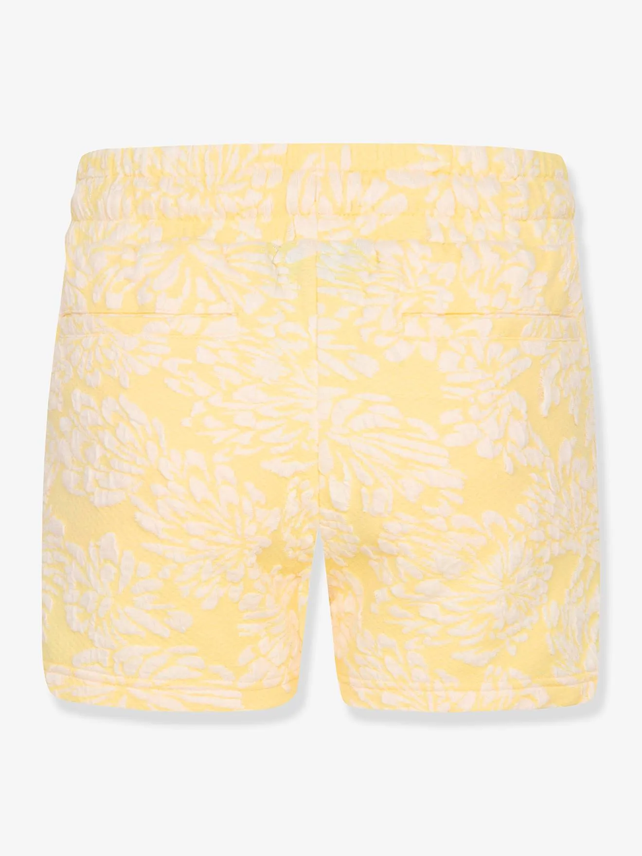 Floral Shorts for Girls, by CONVERSE - pastel yellow