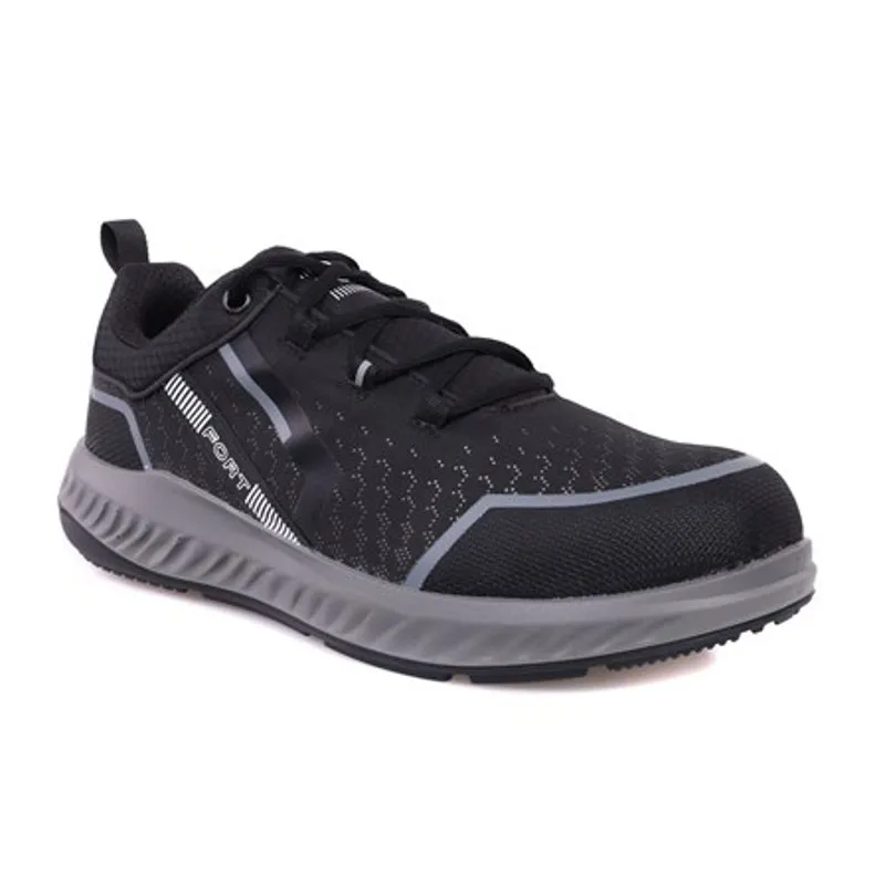 Fort Workwear FF113 Black Lightweight S1P Safety Trainers