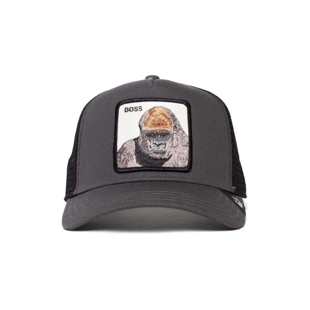 Goorin Bros The Boss Charcoal Trucker Hat