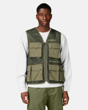 GRAMICCI Vest- Gone Fishing Green | Men | Junkyard