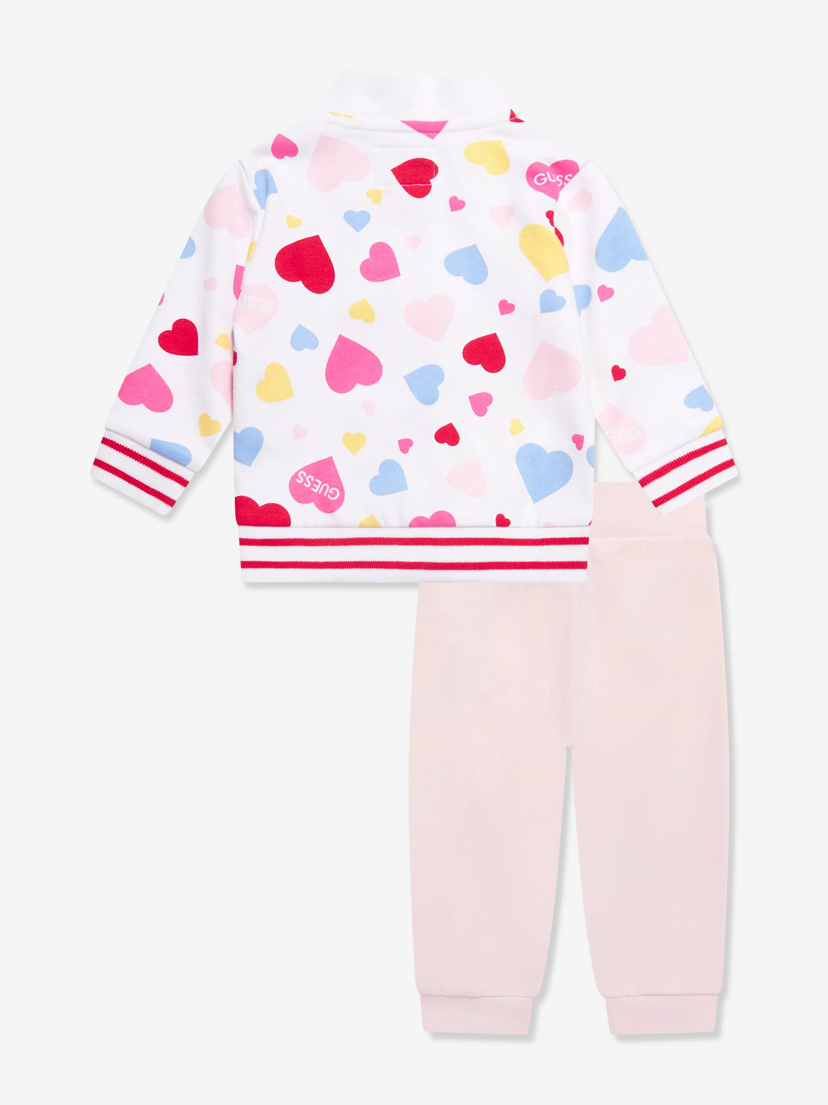 Guess Baby Girls Hearts Desire Tracksuit in Multicolour