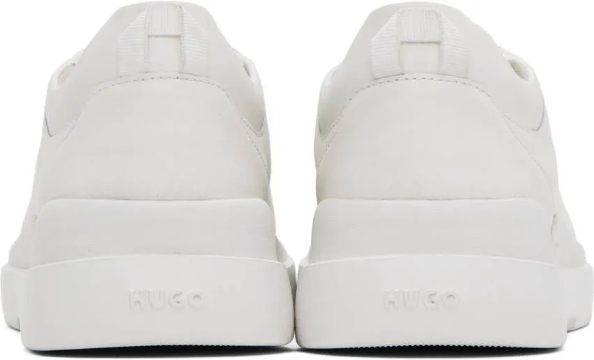 Hugo White Leather Sneakers