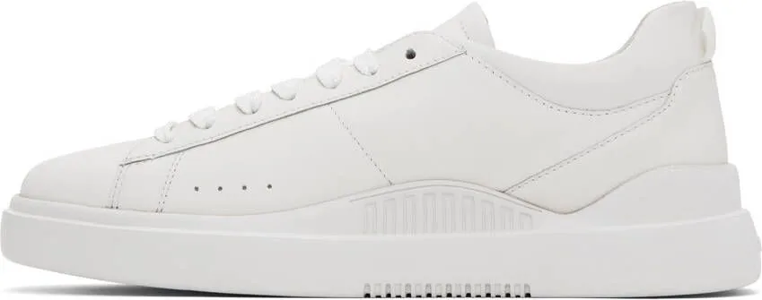 Hugo White Leather Sneakers