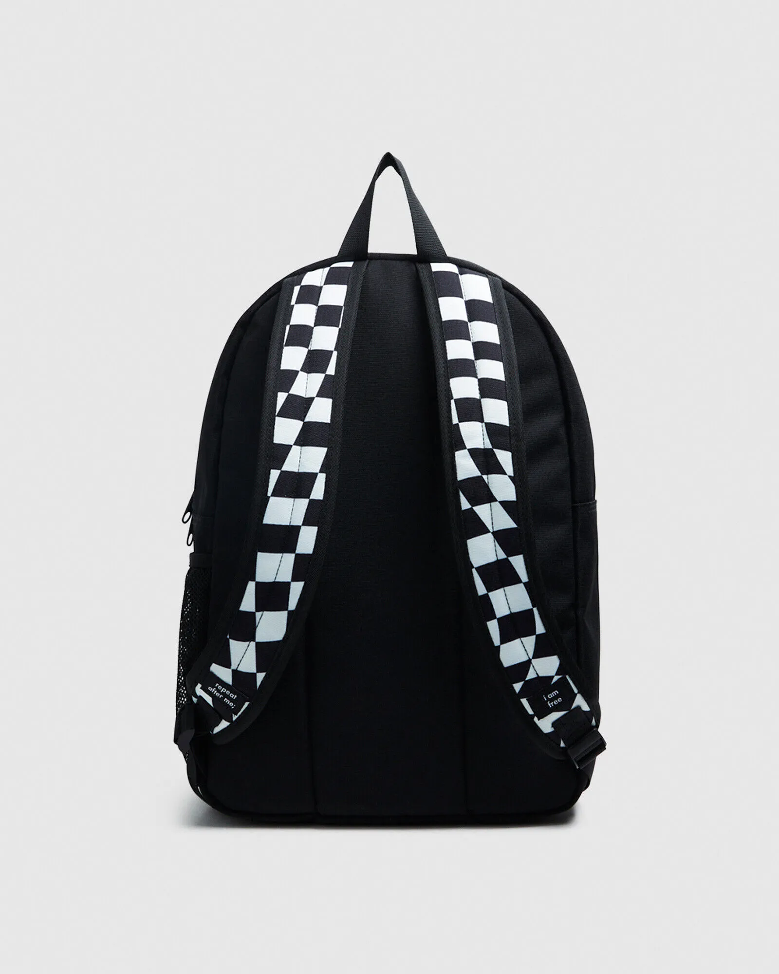 Insight Tripped Out Check Backpack White/Black