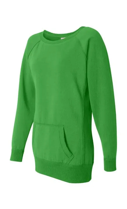 J America JA8918 Women's Tunic Sweatshirt