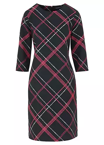 Kaleidoscope Check Print Tunic Dress | Grattan