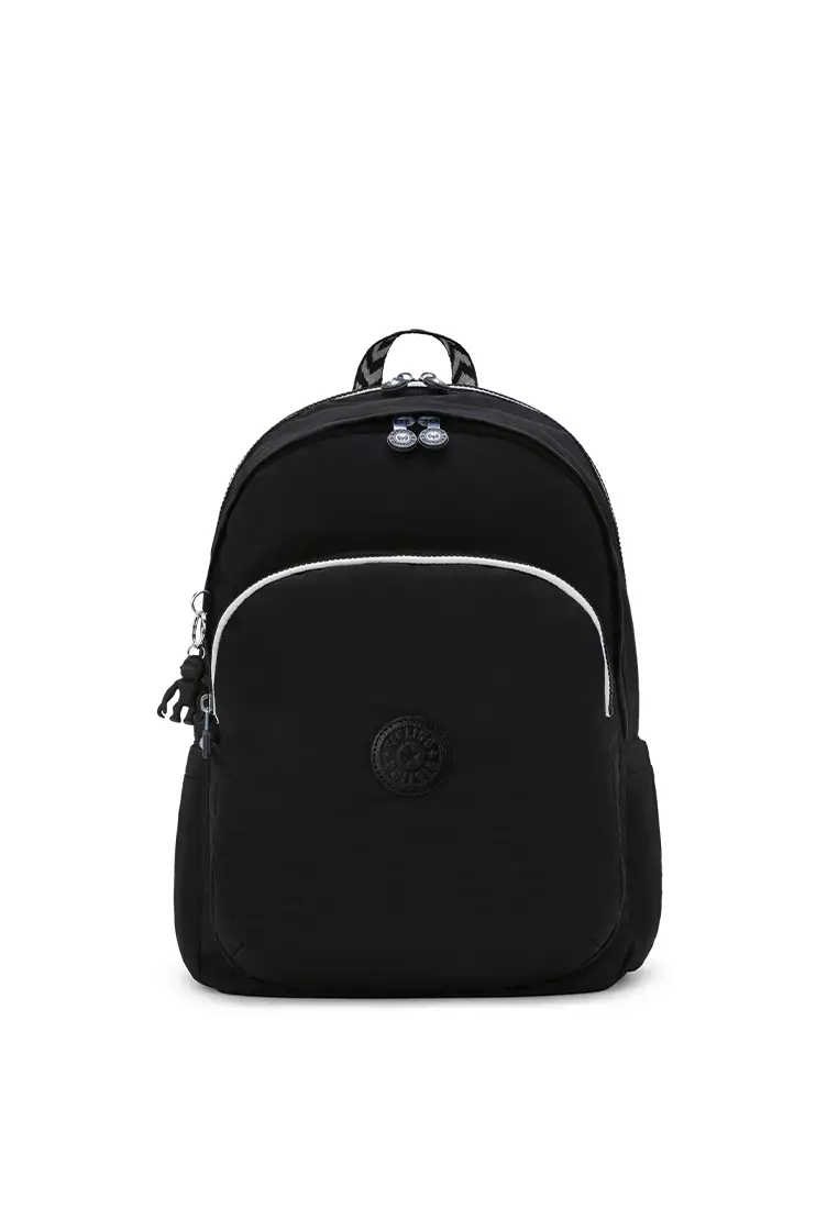 Kipling Kipling DELIA M Black Chevron Backpack