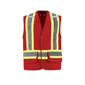 L01190 - Surveyor - Hi-Vis Surveyor’s Vest - Sized