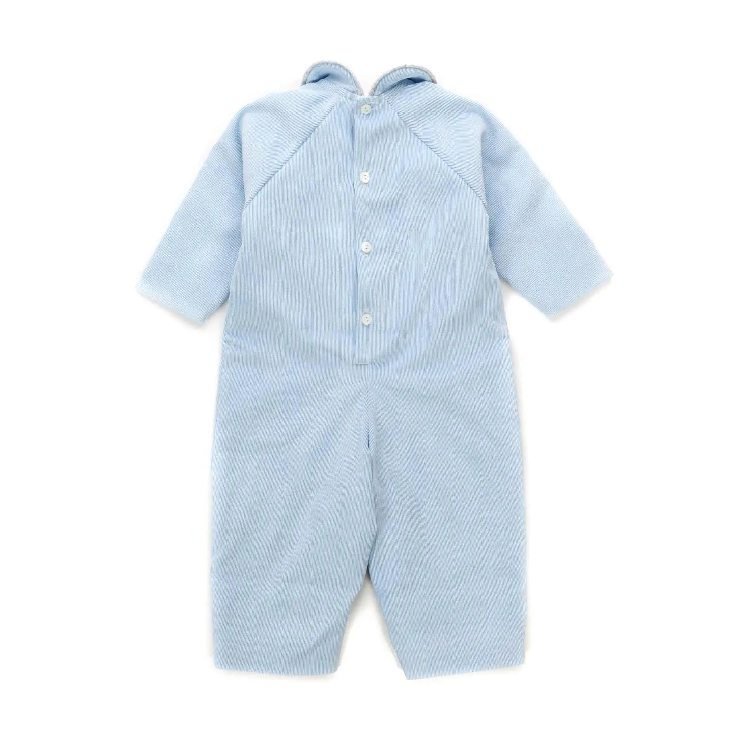 La Stupenderia Baby Boy Light Blue Romper