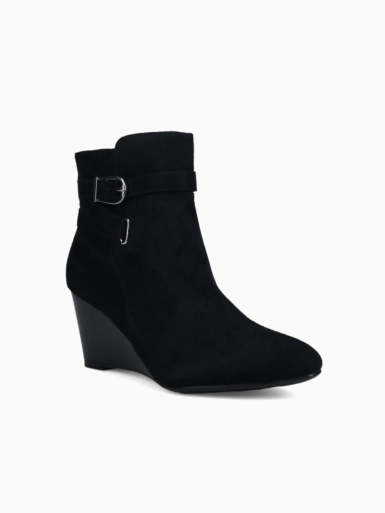 Life Stride Gio Boot Black Suede