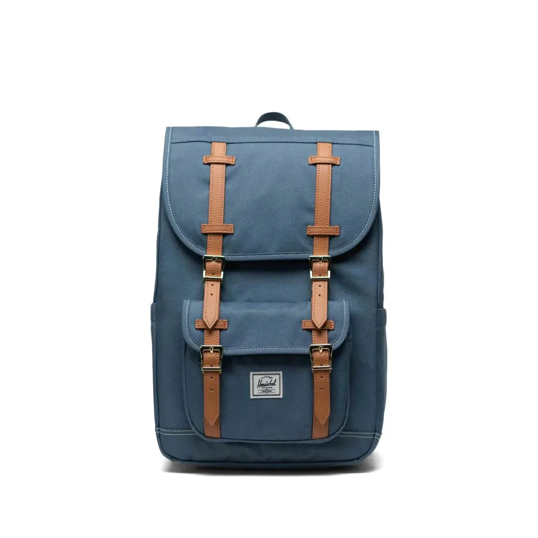 Little America Backpack (Blue Mirage + White Stitch)