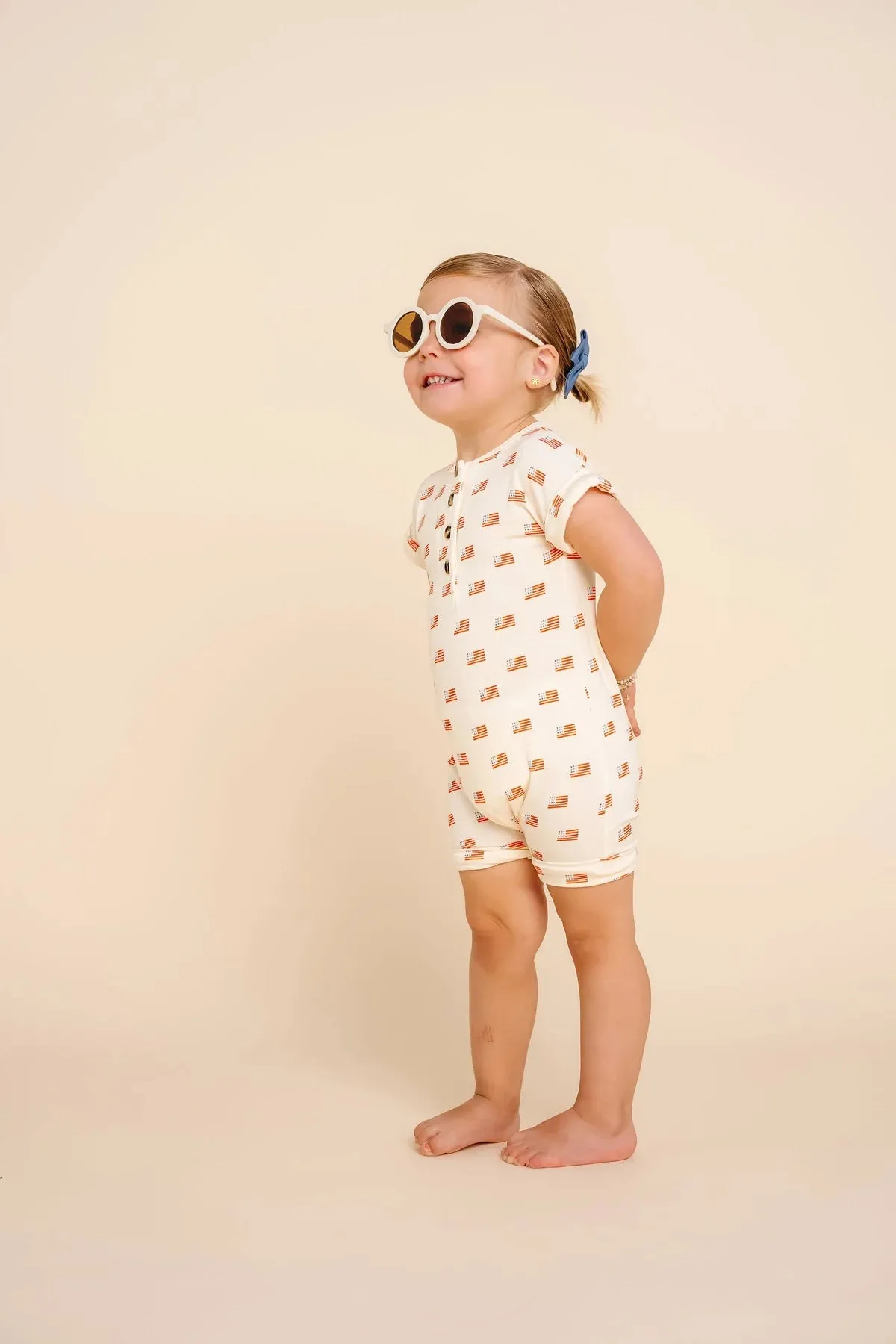 Lou Lou & Company Romper Americana