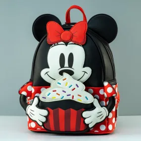 Loungefly x Disney Minnie Mouse Cupcake Mini Backpack