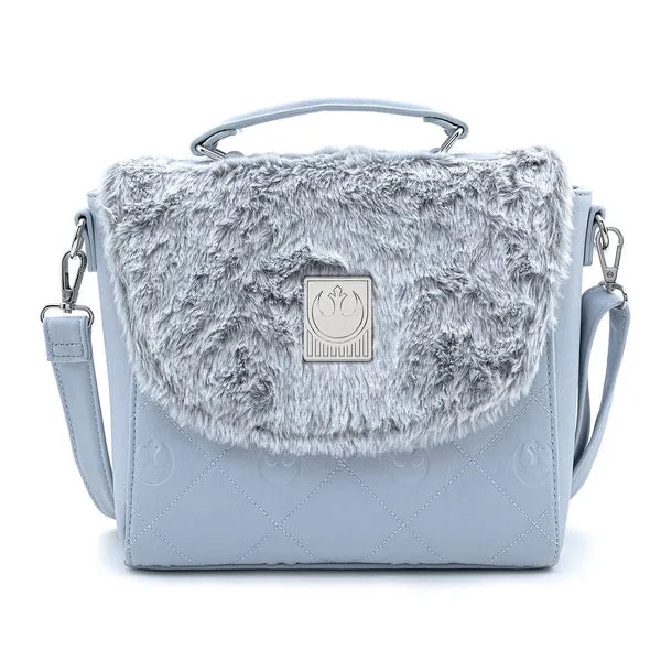 Loungefly X Star Wars Empire Strikes Back 40th Anniversary Hoth Sherpa Cross Body Bag