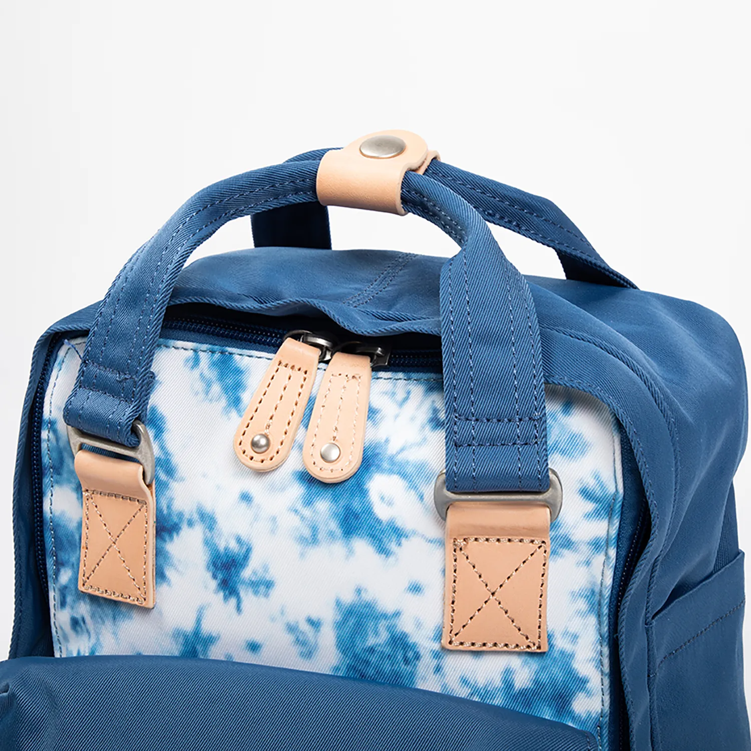 Macaroon Mini Tie-dye Series Steel Blue Backpack