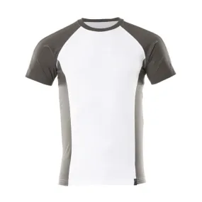 Mascot Workwear Unique Potsdam Two-Toned T-Shirt (White/Dark Anthracite)